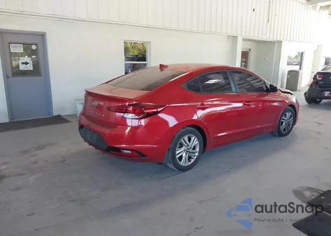 2019 Hyundai Elantra Sel from USA, damaged, VIN 5NPD84LF8KH465715